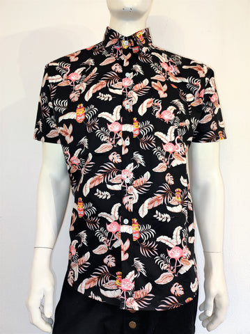 Flamingo & Tribal mask