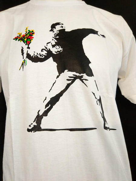 Banksy Flower Thrower - Nili`s