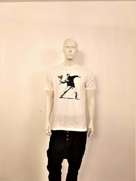 Banksy Flower Thrower - Nili`s