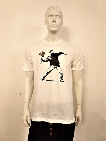Banksy Flower Thrower - Nili`s