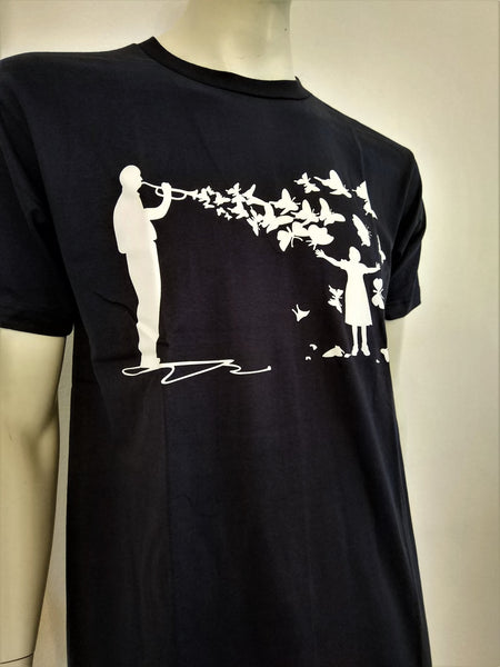 Trumpet Girl & Butterflies - Nili`s