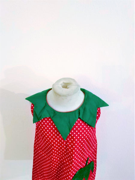 Kids Dress Strawberry - Nili`s