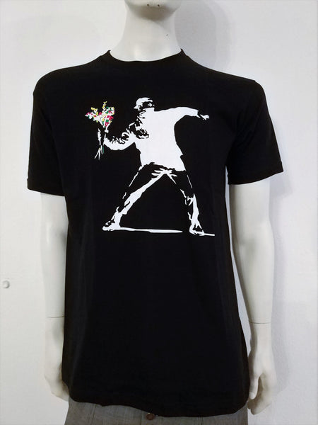 Banksy Flower Thrower - Nili`s