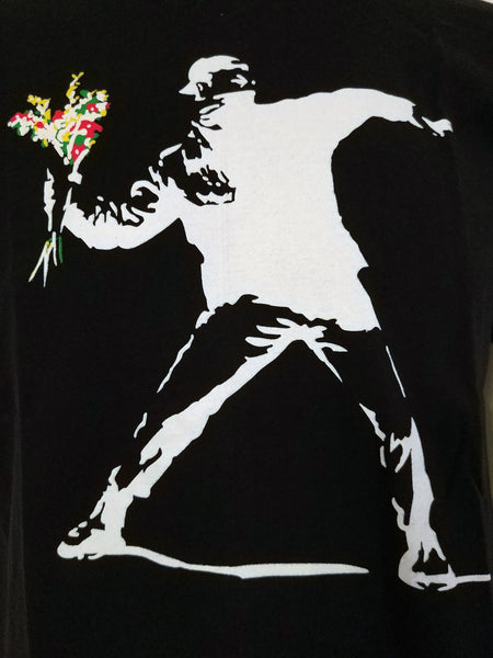 Banksy Flower Thrower - Nili`s