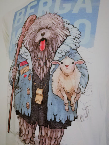 Bergamo Dog love sheep - Nili`s