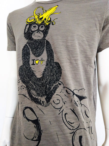 Monkey -  I love banana - Nili`s