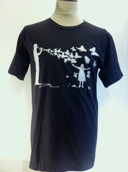 Trumpet Girl & Butterflies - Nili`s